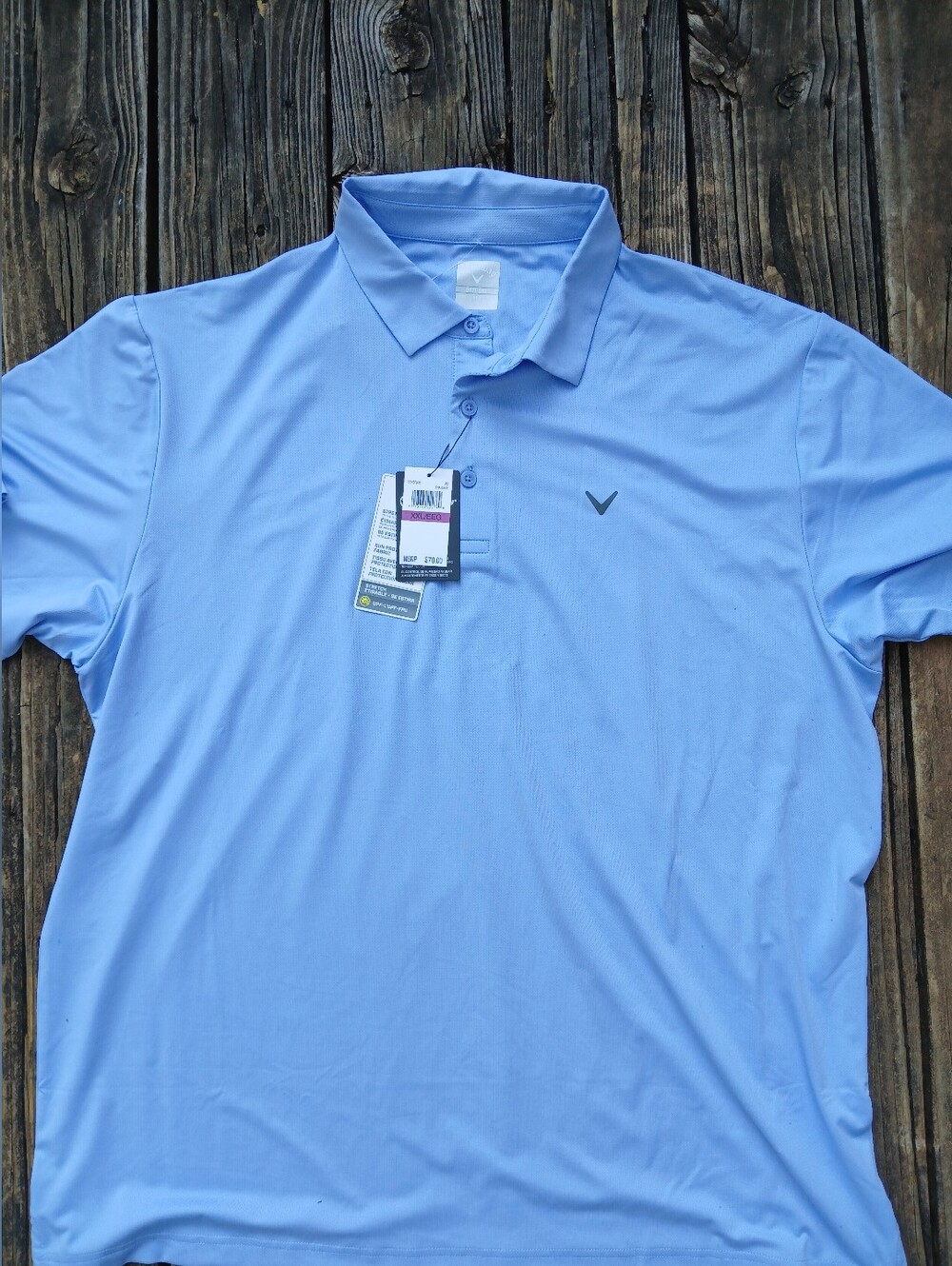 Callaway Men's Sky Blue Performance Polo